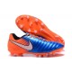 Nike Crampon de Foot Tiempo Legend 7 FG ACC Bleu Orange