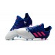 Chaussure Adidas - Crampons de Football Ace 17.1 FG Bleu Rose Blanc