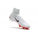 Nike Mercurial Superfly V FG ACC Chaussure de Football Blanc Rouge Noir