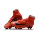 Nike Mercurial Superfly V FG ACC Chaussure de Football Rouge Noir