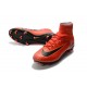 Nike Mercurial Superfly V FG ACC Chaussure de Football Rouge Noir