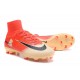 Nike Mercurial Superfly V FG ACC Chaussure de Football Rouge Or Noir