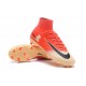 Nike Mercurial Superfly V FG ACC Chaussure de Football Rouge Or Noir