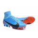 Nike Mercurial Superfly V FG ACC Chaussure de Football Bleu Rouge Noir