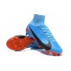 Nike Mercurial Superfly V FG ACC Chaussure de Football Bleu Rouge Noir