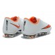Chaussure de Football Hommes Nike Mercurial Vapor 10 FG Blanc Orange