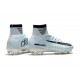 Nike Mercurial Superfly V FG ACC Chaussure de Football CR7 Gris Noir Blanc