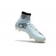 Nike Mercurial Superfly V FG ACC Chaussure de Football CR7 Gris Noir Blanc