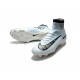 Nike Mercurial Superfly V FG ACC Chaussure de Football CR7 Gris Noir Blanc