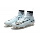 Nike Mercurial Superfly V FG ACC Chaussure de Football CR7 Gris Noir Blanc