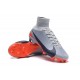 Nike Mercurial Superfly V FG ACC Chaussure de Football Gris Noir
