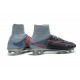 Nike Mercurial Superfly V FG ACC Chaussure de Football Gris Rose Noir