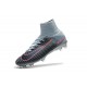 Nike Mercurial Superfly V FG ACC Chaussure de Football Gris Rose Noir