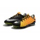 Chaussures de Football pour Hommes - Nike Hypervenom Phantom 3 FG Jaune Noir