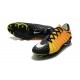 Chaussures de Football pour Hommes - Nike Hypervenom Phantom 3 FG Jaune Noir