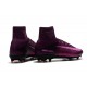 Nike Mercurial Superfly V FG ACC Chaussure de Football Violet Noir