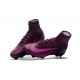 Nike Mercurial Superfly V FG ACC Chaussure de Football Violet Noir