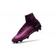 Nike Mercurial Superfly V FG ACC Chaussure de Football Violet Noir