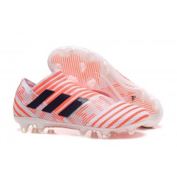 Chaussure adidas Nemeziz 17+ 360 Agility FG - Crampons pour Hommes Orange Noir Blanc