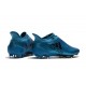 Crampons de Foot adidas X 17+ Purespeed FG Bleu Noir
