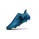 Crampons de Foot adidas X 17+ Purespeed FG Bleu Noir