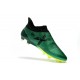 Crampons de Foot adidas X 17+ Purespeed FG Vert Noir Volt
