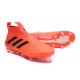 Adidas Ace 17+ Purecontrol FG Crampons de Football - Orange Noir
