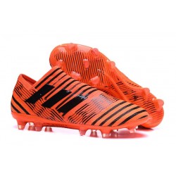 Chaussure adidas Nemeziz 17+ 360 Agility FG - Crampons pour Hommes Orange Noir