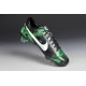 2015 Crampons Hommes Nike Mercurial Vapor 9 FG Galaxie Vert Noir Blanc