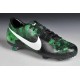 2015 Crampons Hommes Nike Mercurial Vapor 9 FG Galaxie Vert Noir Blanc