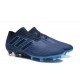 Chaussure adidas Nemeziz 17+ 360 Agility FG - Crampons pour Hommes Bleu Noir