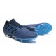 Chaussure adidas Nemeziz 17+ 360 Agility FG - Crampons pour Hommes Bleu Noir