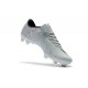 Nike Mercurial Vapor XI FG 2017 Crampon de Foot CR7 Gris Noir Blanc