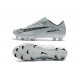 Nike Mercurial Vapor XI FG 2017 Crampon de Foot CR7 Gris Noir Blanc