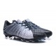 Chaussures de Football pour Hommes - Nike Hypervenom Phantom 3 FG Gris Noir