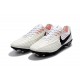Nike Crampon de Foot Tiempo Legend 7 FG ACC Blanc Noir