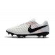 Nike Crampon de Foot Tiempo Legend 7 FG ACC Blanc Noir