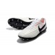 Nike Crampon de Foot Tiempo Legend 7 FG ACC Blanc Noir