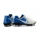 Nike Crampon de Foot Tiempo Legend 7 FG ACC Blanc Bleu