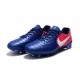 Nike Crampon de Foot Tiempo Legend 7 FG ACC Bleu Rose