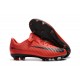 Nike Mercurial Vapor XI FG 2017 Crampon de Foot Rouge Noir