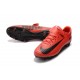 Nike Mercurial Vapor XI FG 2017 Crampon de Foot Rouge Noir