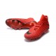 Crampons de Football Nike Hypervenom Phantom III DF FG - pour Hommes Rouge Noir