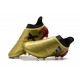 Crampons de Foot adidas X 17+ Purespeed FG Noir Or Rouge