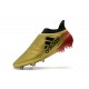 Crampons de Foot adidas X 17+ Purespeed FG Noir Or Rouge