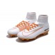Nike Mercurial Superfly V FG ACC Chaussure de Football Blanc Or