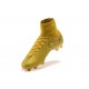 Nike Mercurial Superfly V FG ACC Chaussure de Football Or Noir