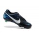 Nouveau Chaussure de Football Nike Mercurial Vapor IX FG Galaxie Bleu Noir Blanc
