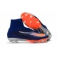 Nike Mercurial Superfly V FG ACC Chaussure de Football Bleu Royal Chrome Carmin