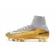 Nike Mercurial Superfly V FG ACC Chaussure de Football Quinto Triunfo Or Blanc